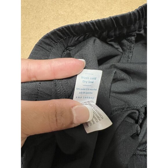 Marine Layer Re-Spun Black Side Pocket Elastic Waist Tapered Pants Size XS - Picture 8 of 9